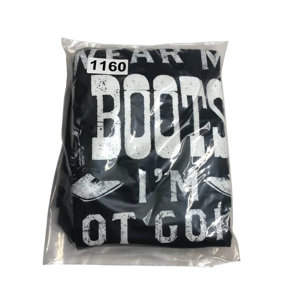 Torrid Classic Fit Top Womens 2X Black If I Cant Wear My Boots Not Going Graphic
